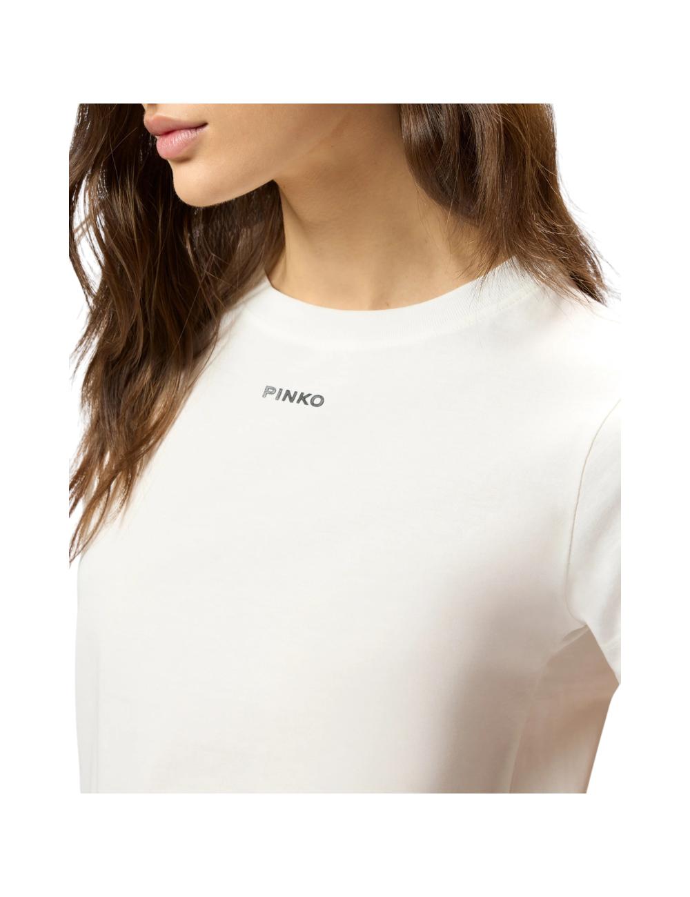 Pinko t-shirt bianca basic