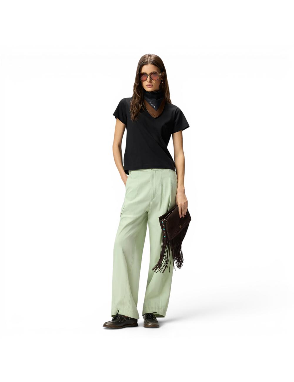 Pinko t-shirt nera basic