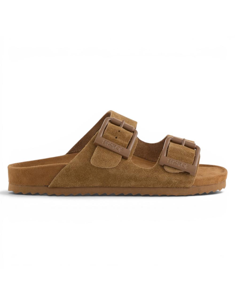 Colors of California Slofi suede sandals
