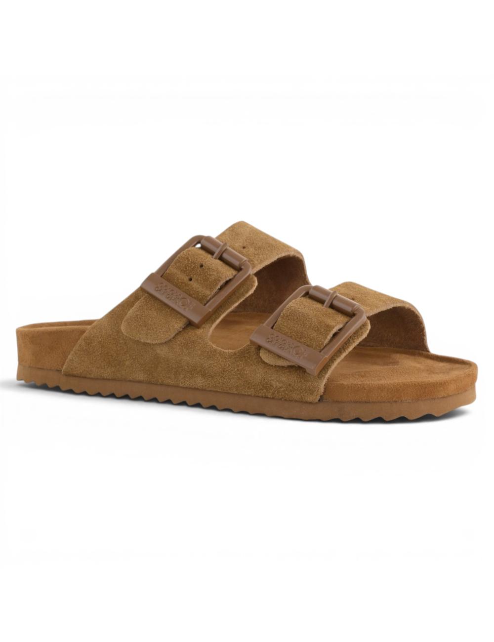Colors of California Slofi suede sandals
