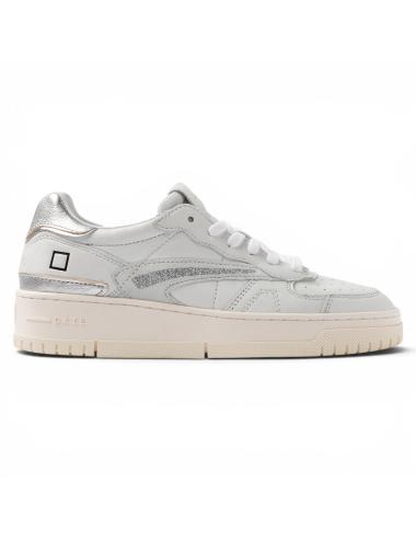 Date Torneo women's sneakers white silver
