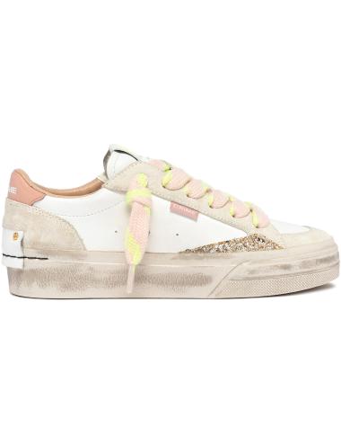 Crime London sneakers Soho white pink