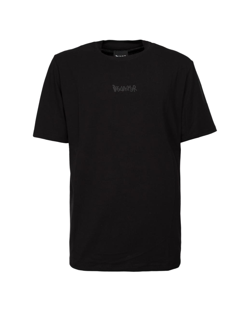 Disclaimer tshirt basic nera
