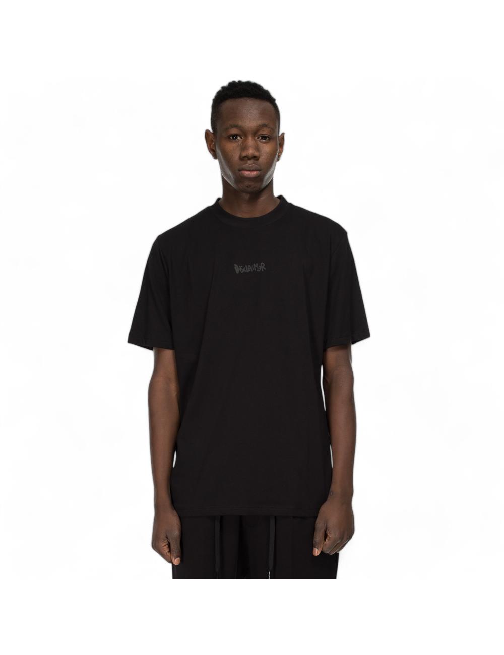 Disclaimer tshirt basic nera