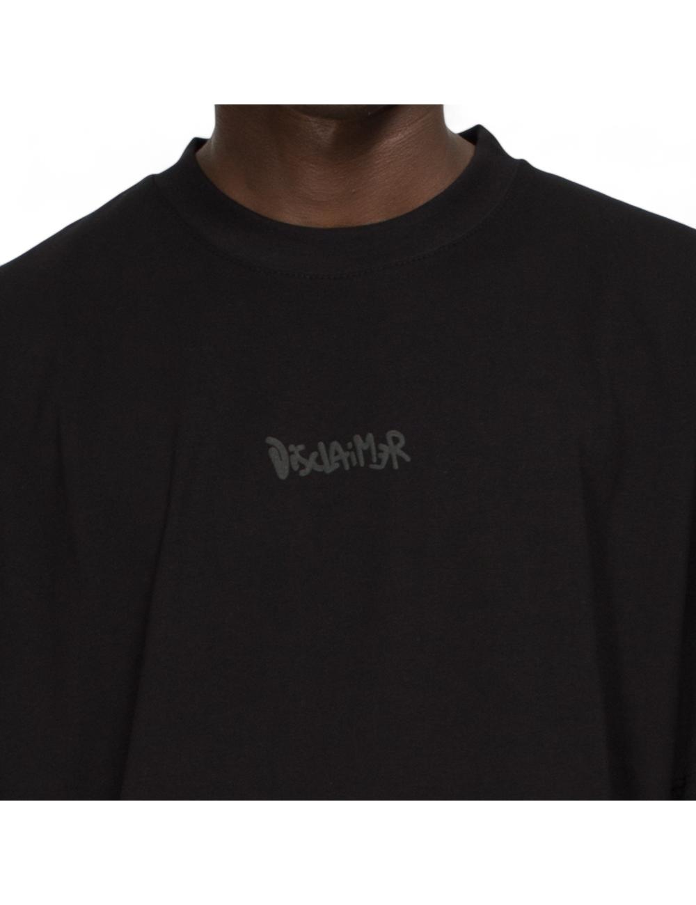 Disclaimer tshirt basic nera