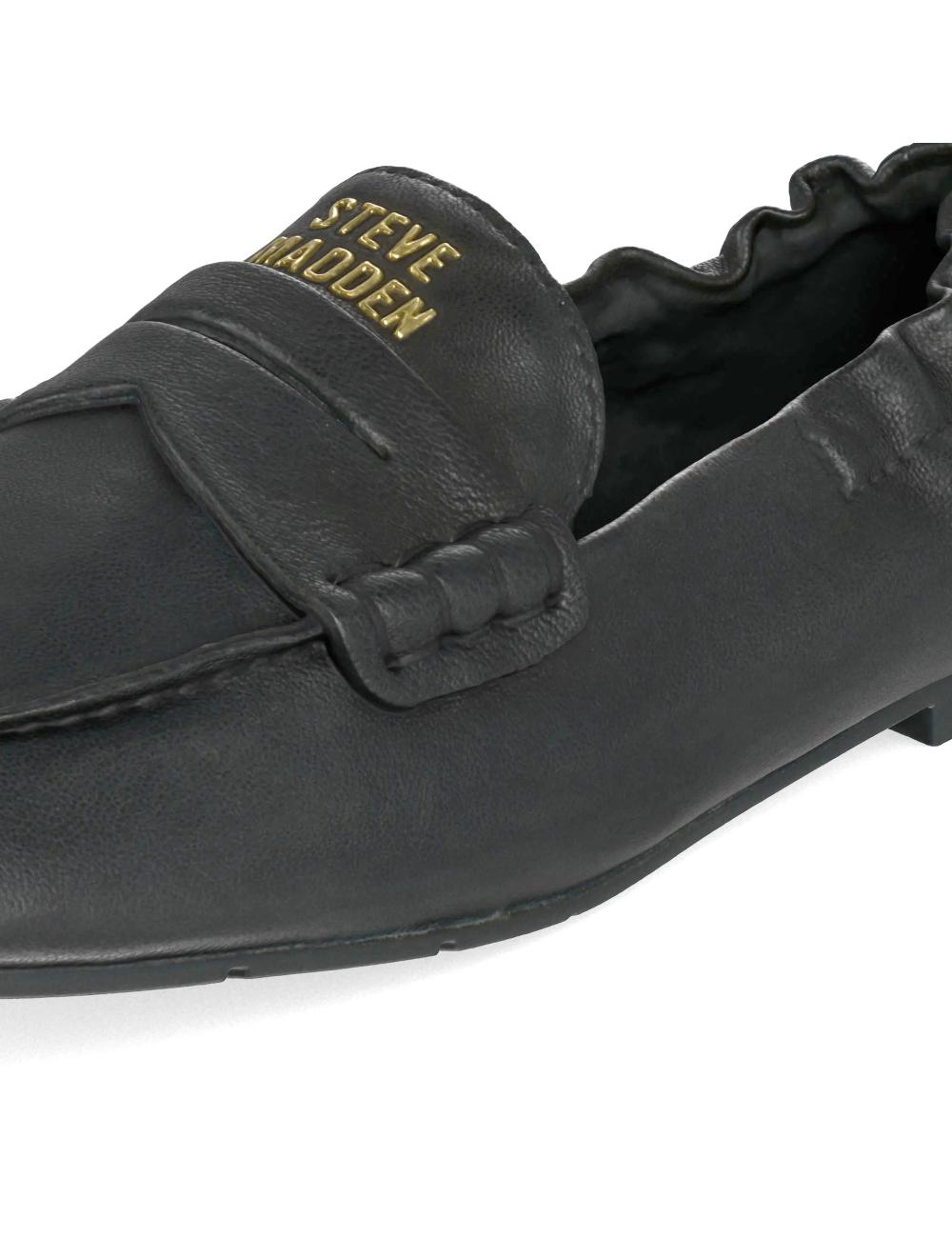 Steve Madden Black Newbury Loafers