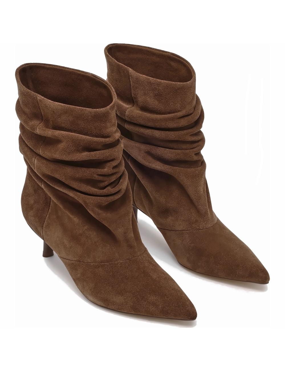 Steve Madden Flux Brown Suede Ankle Boots