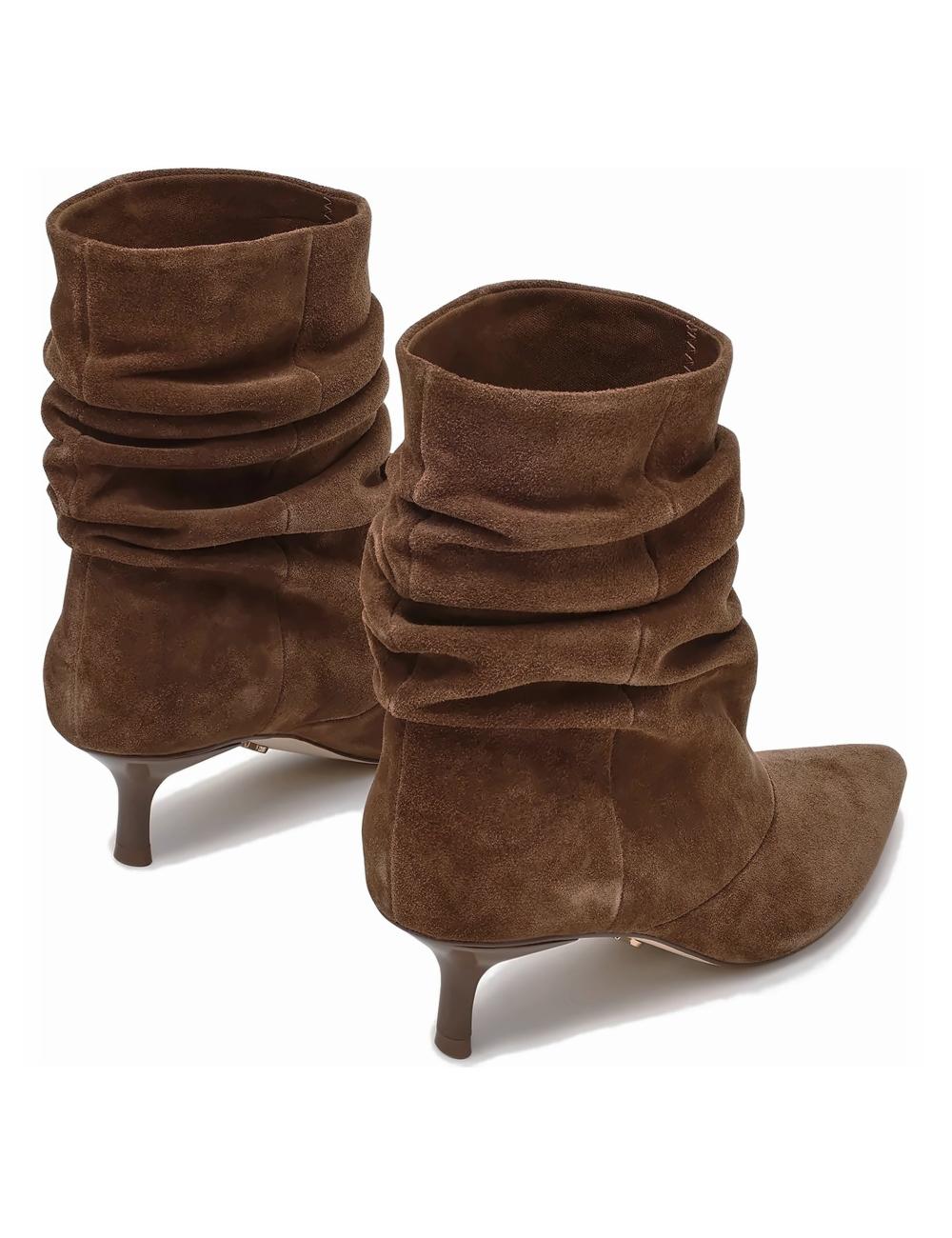 Steve Madden Flux Brown Suede Ankle Boots