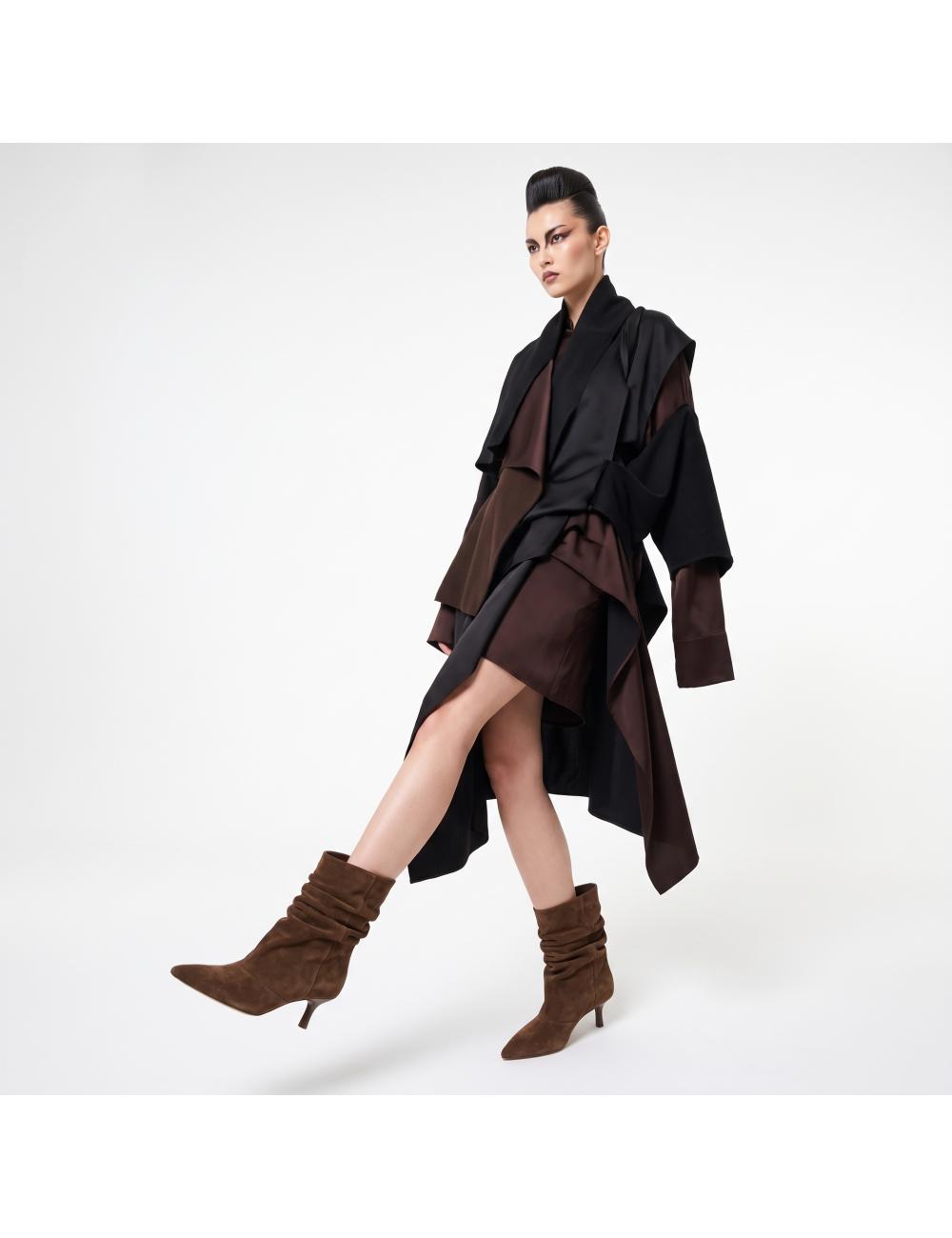 Steve Madden Flux Brown Suede Ankle Boots