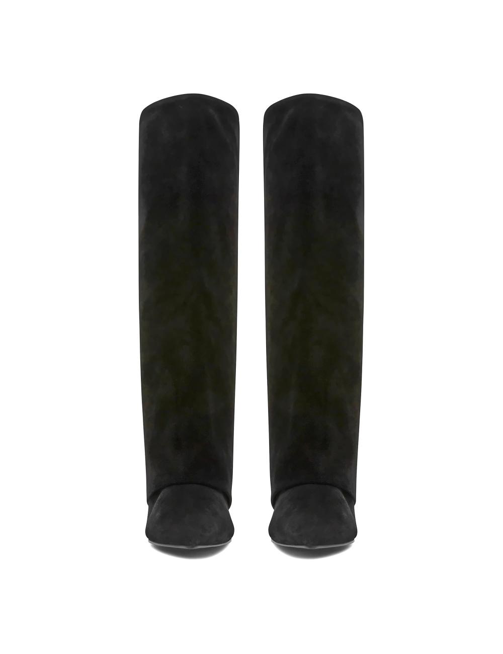 Steve Madden Luca Black Suede Boot