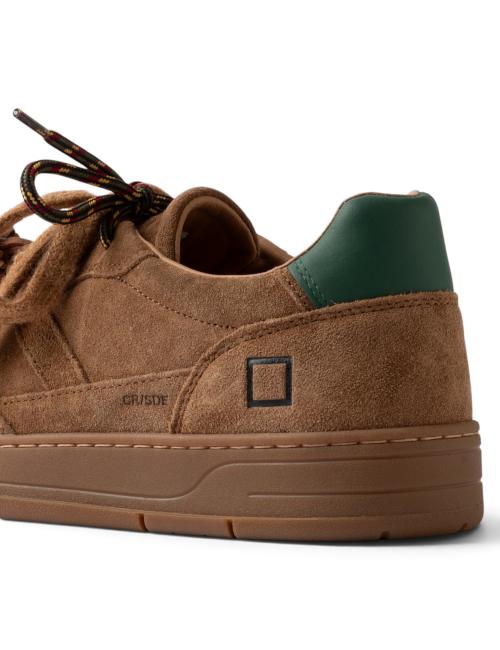 Date sneakers basse Court 2.0 Suede Cuoio