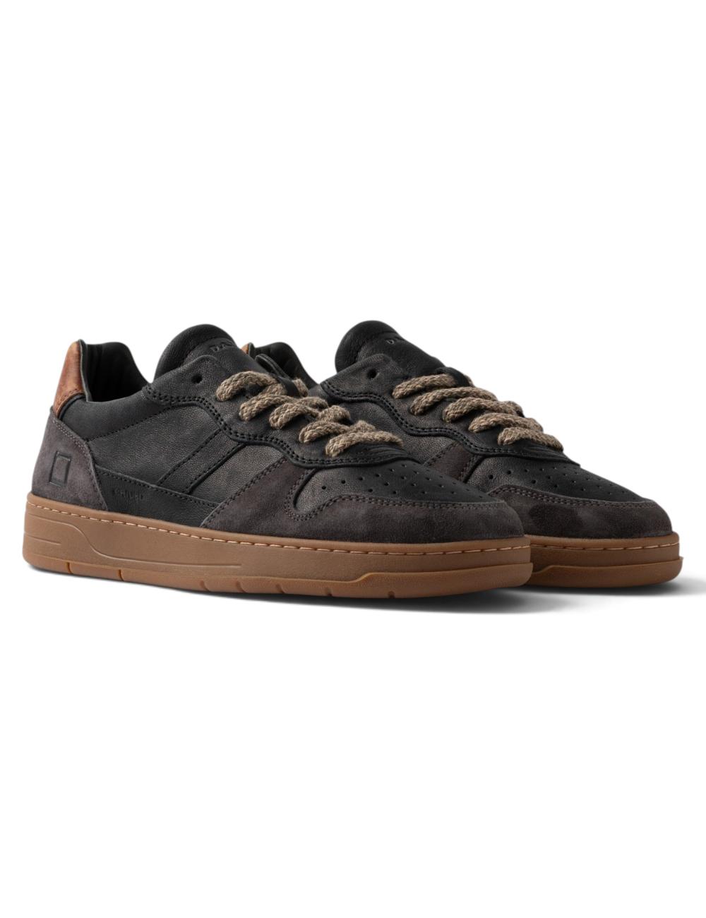 Date Court 2.0 Used Black low-top sneakers