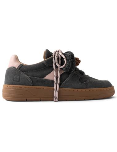 Date Court 2.0 Suede Anthracite women's sneakers