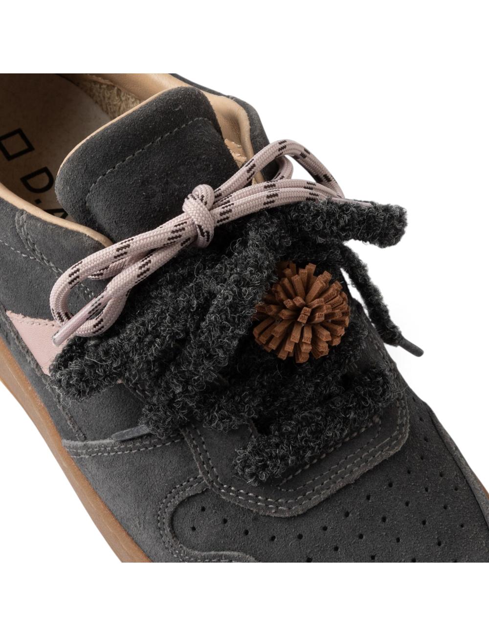 Date Court 2.0 Suede Anthracite women's sneakers