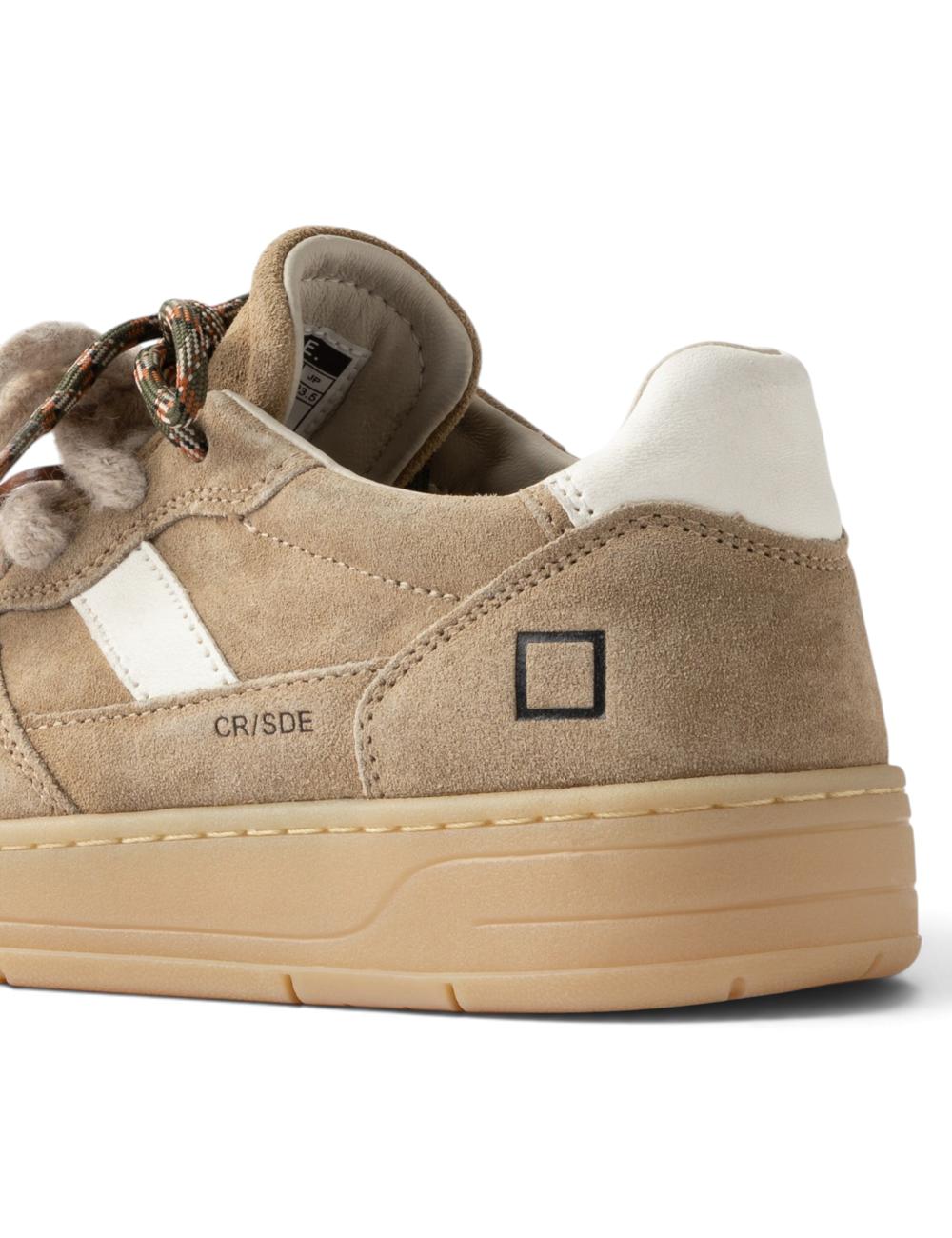 Date Court 2.0 Suede Camel women's sneakers