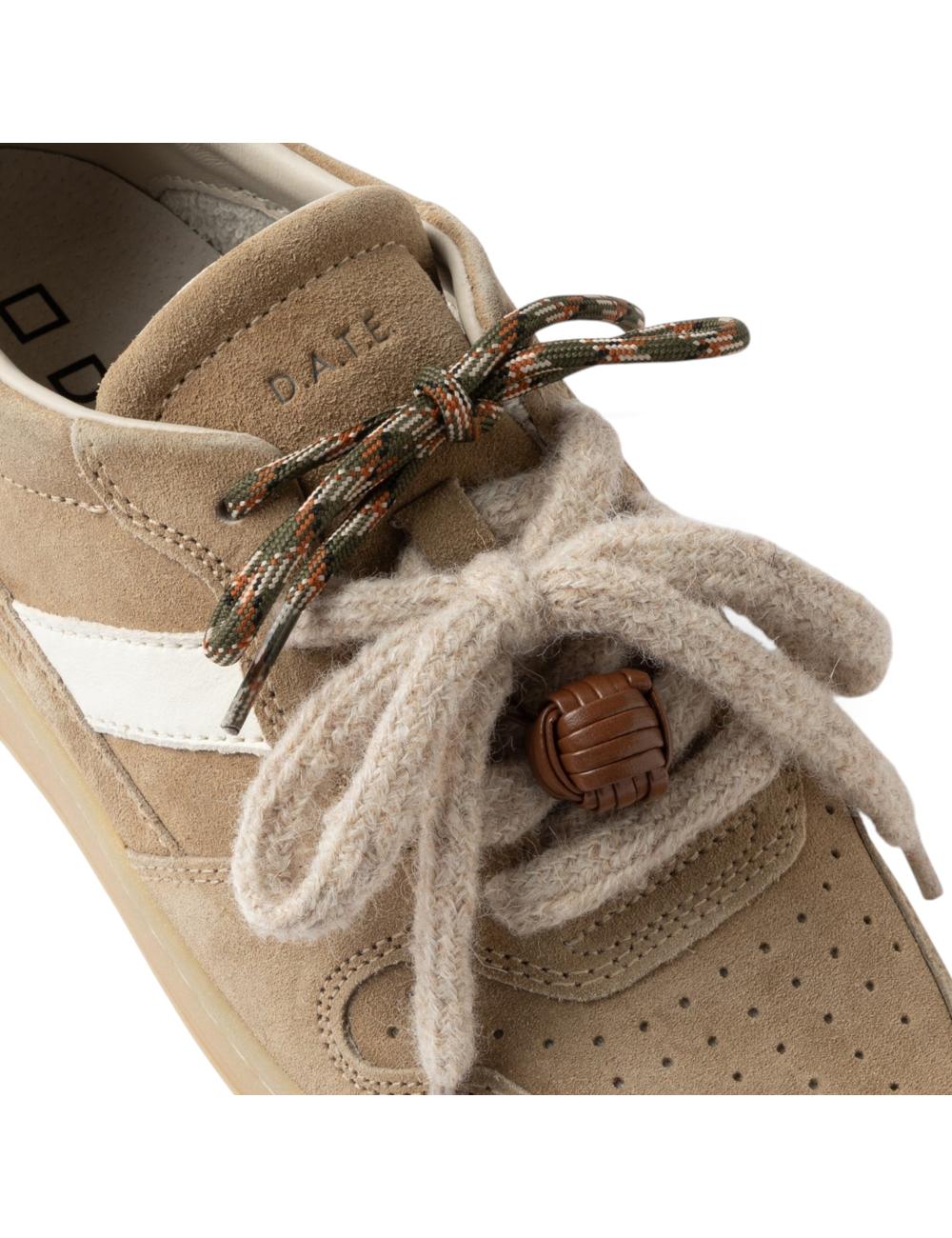 Date Court 2.0 Suede Camel women's sneakers