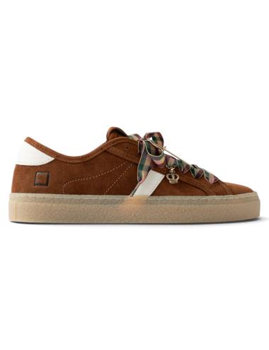 Date sneakers woman Tender Suede Cuoio