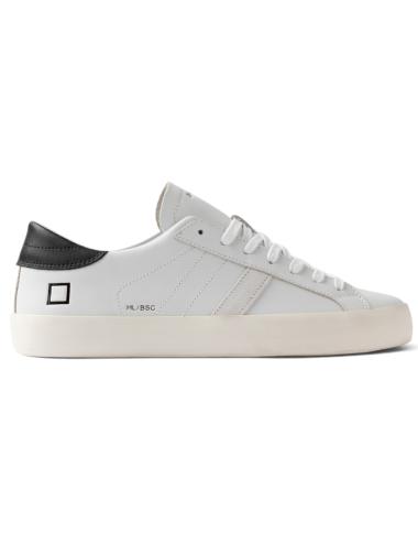 Date sneakers low basic black and white