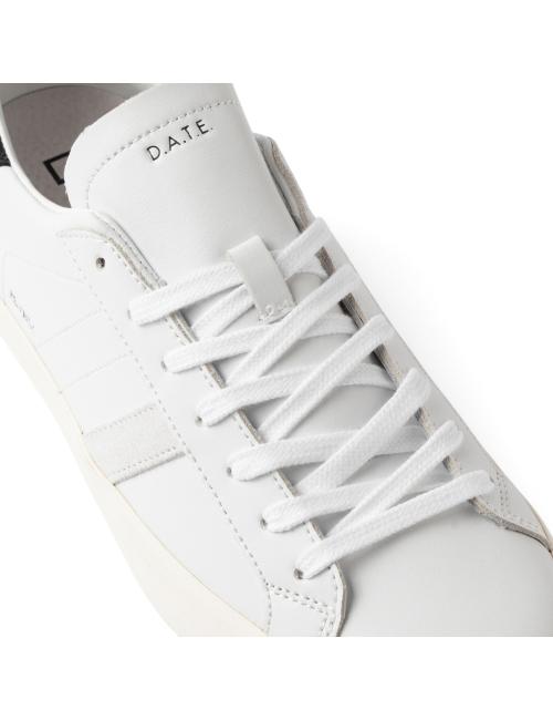 Date sneakers hill low basic bianco e nero
