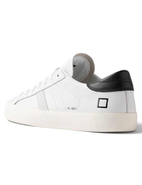 Date sneakers hill low basic bianco e nero