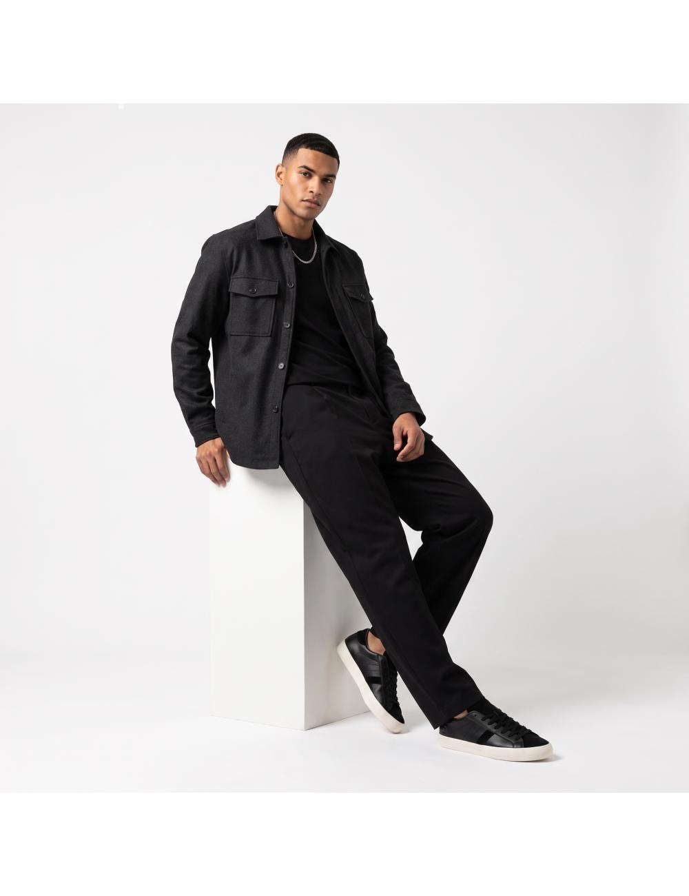 Date sneakers Hill low basic black