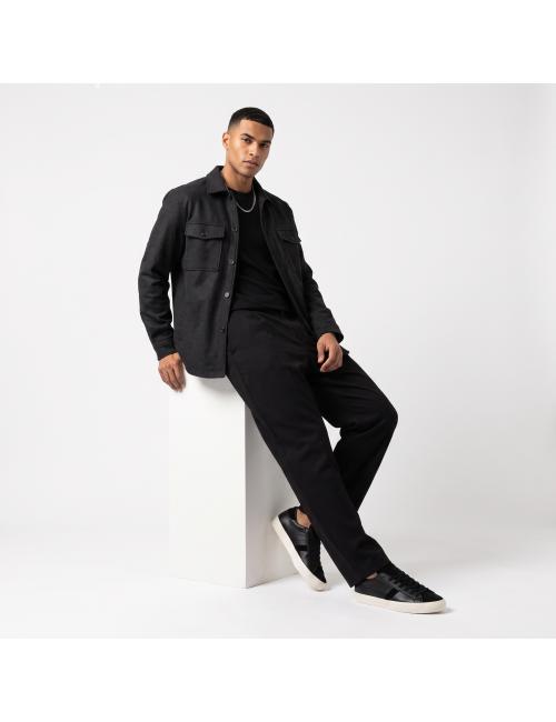 Date sneakers Hill low basic nero