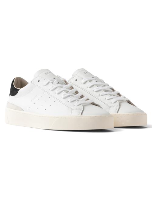 Date sneakers Sonica calf bianco e nero