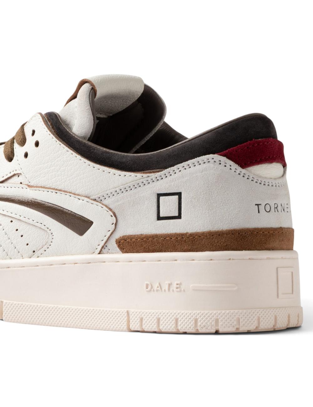 Date sneakers Torneo colored bianco e antracite