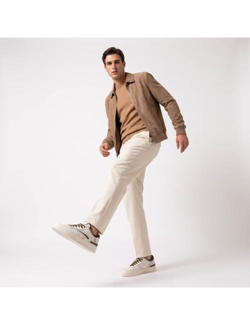 Date sneakers Torneo colored bianco e antracite