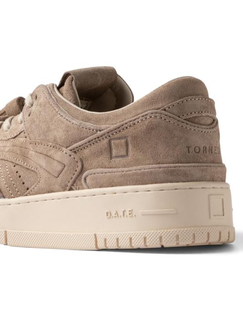 Date sneakers Torneo suede taupe