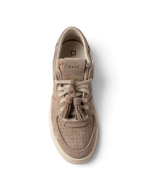 Date sneakers Torneo suede taupe
