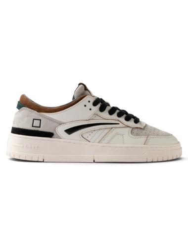 Date sneakers uomo Torneo Colored White-Cuoio