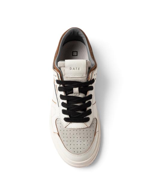 Date sneakers uomo Torneo Colored White-Cuoio