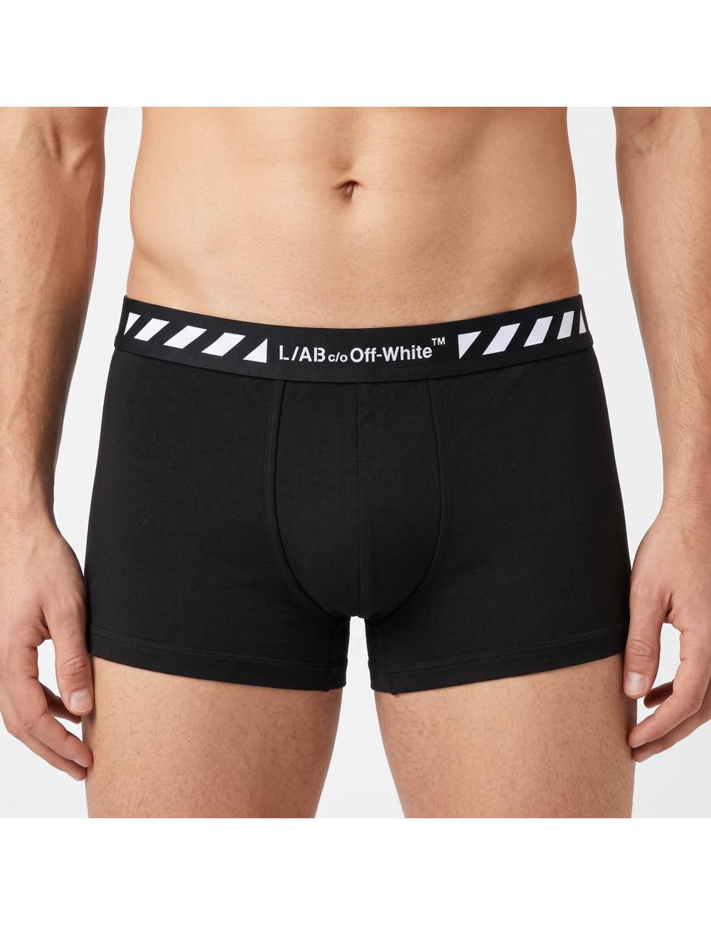 OFF-WHITE L/AB 3-Pack Boxer short black