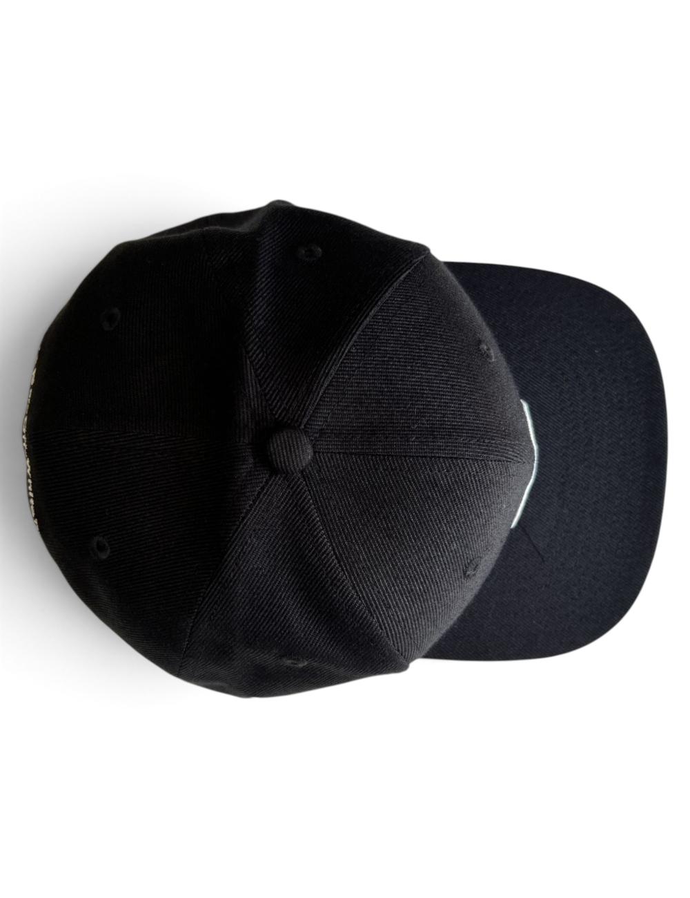 OFF-WHITE L/AB Black Logo Circle Baseball hat