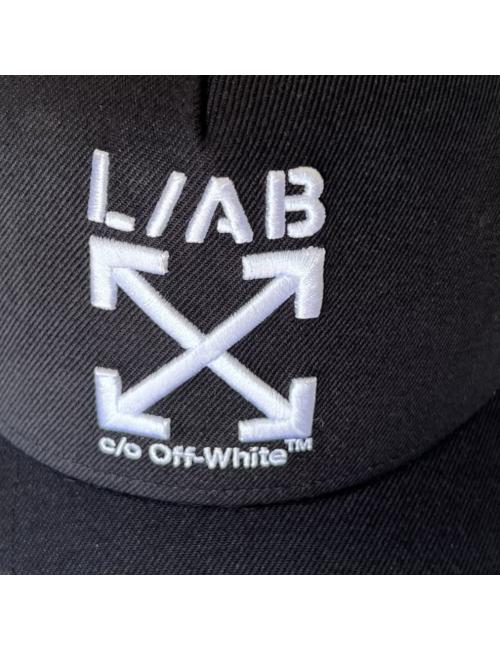 OFF-WHITE L/AB Cappello trucker nero