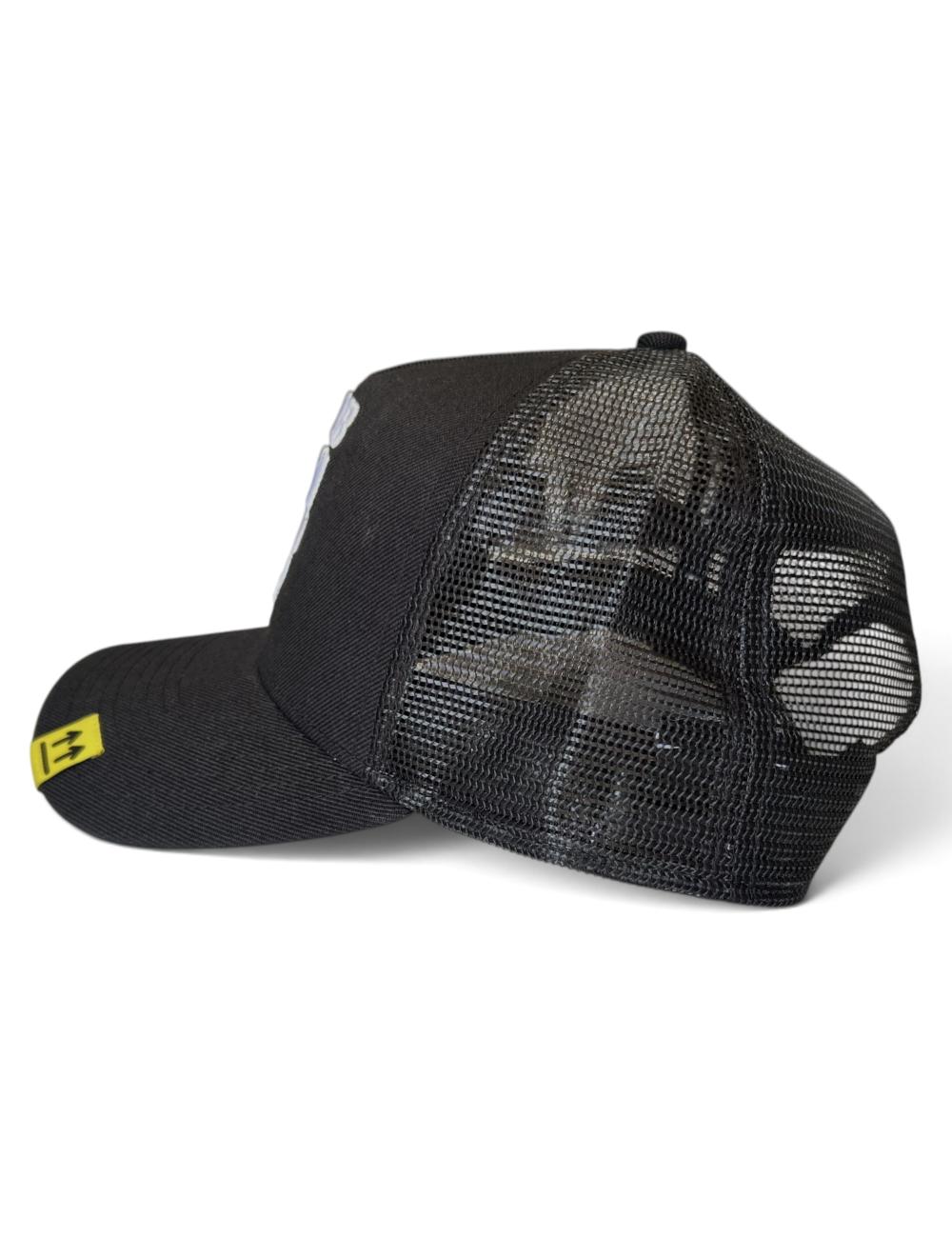 OFF-WHITE L/AB Black Trucker Hat