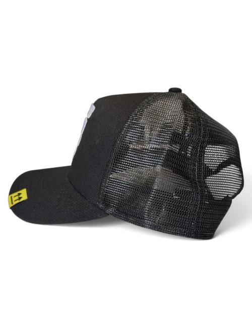 OFF-WHITE L/AB Cappello trucker nero