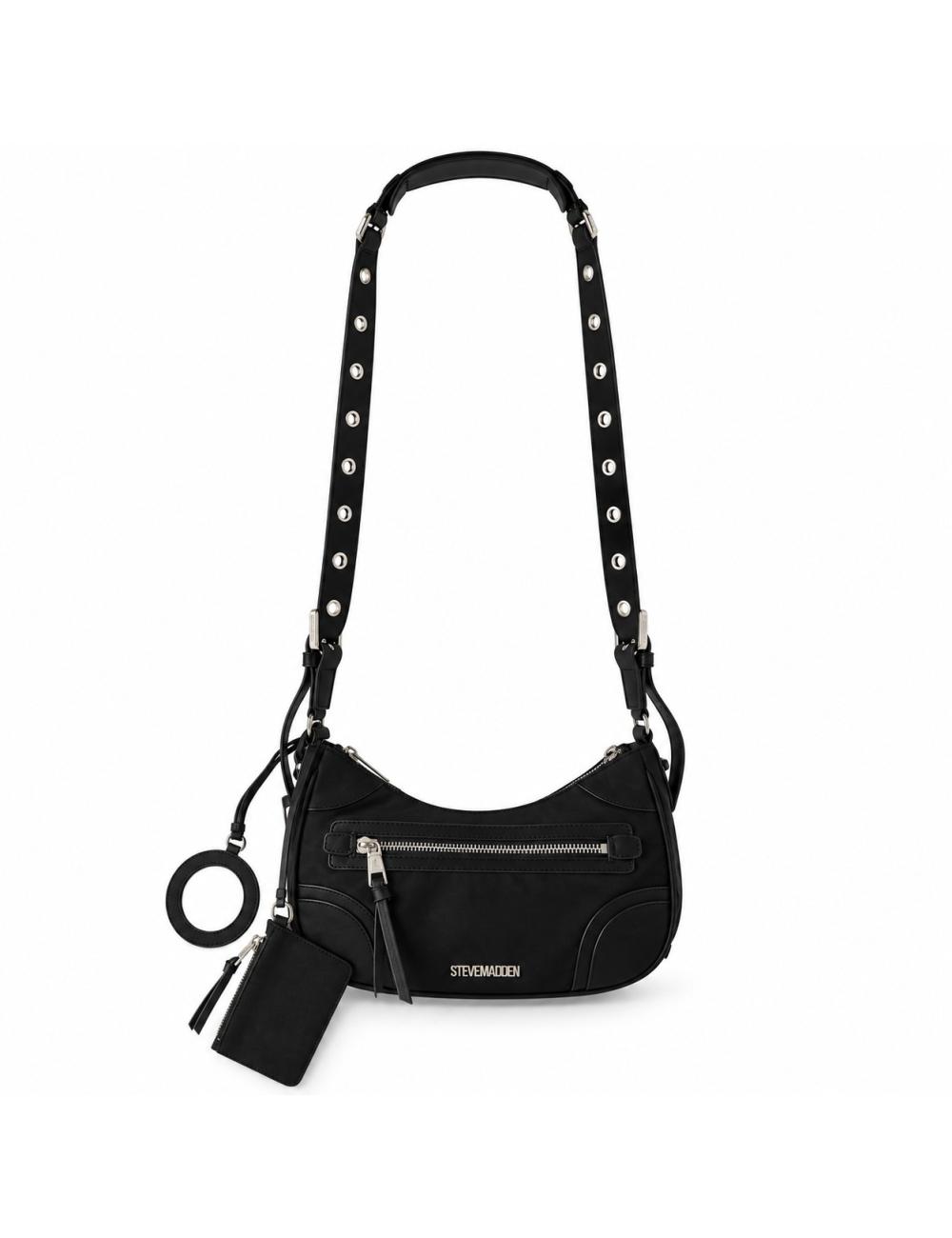 Steve Madden Black Bglowing Shoulder Bag