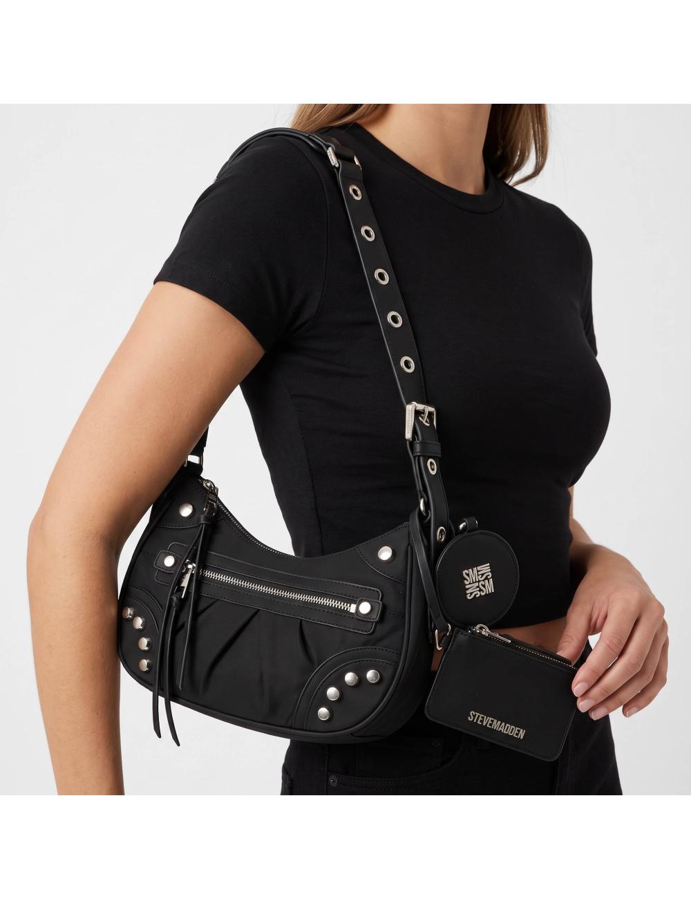 Steve Madden borsa tracolla nera Bglowing