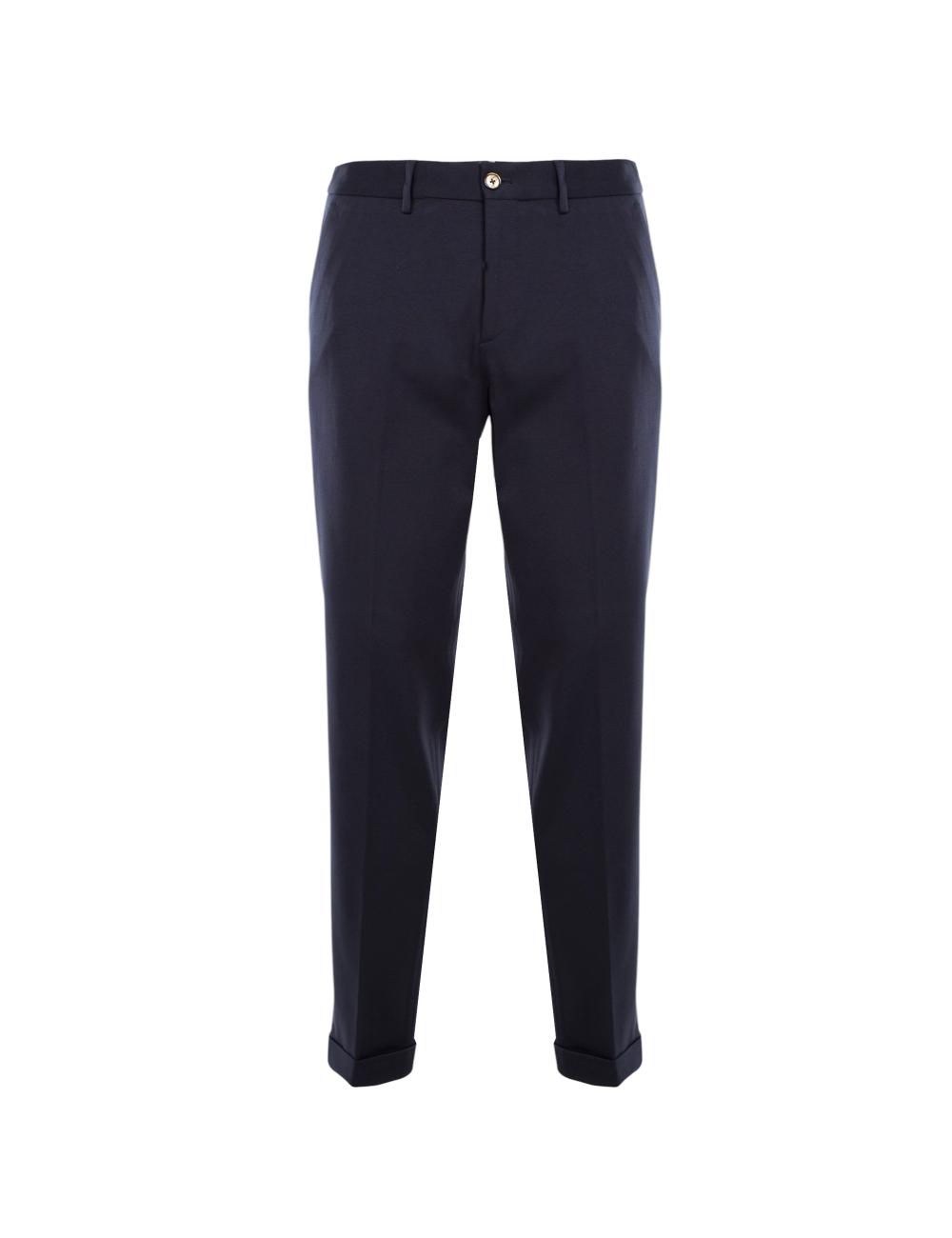 Outfit pantalone blu