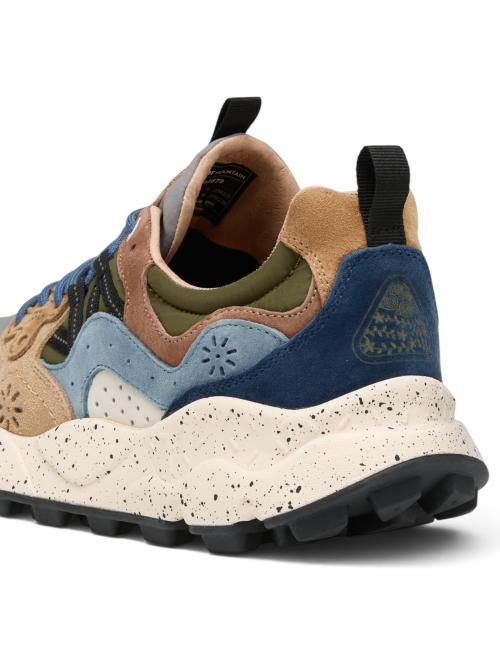 Flower Mountain sneakers yamano 3 grigio blu beige