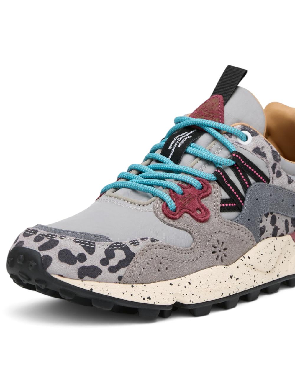 Flower Mountain sneakers yamano 3 burgundy grey