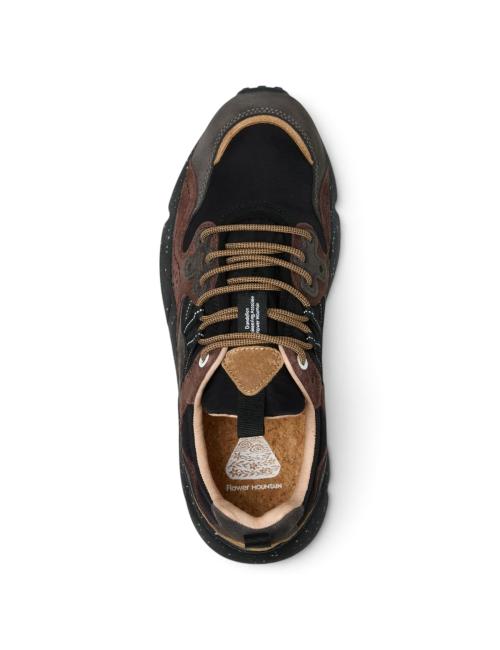 Flower Mountain sneakers yamano 3 nero grigio marrone