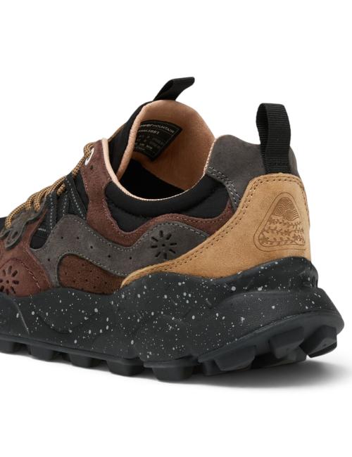 Flower Mountain sneakers yamano 3 nero grigio marrone