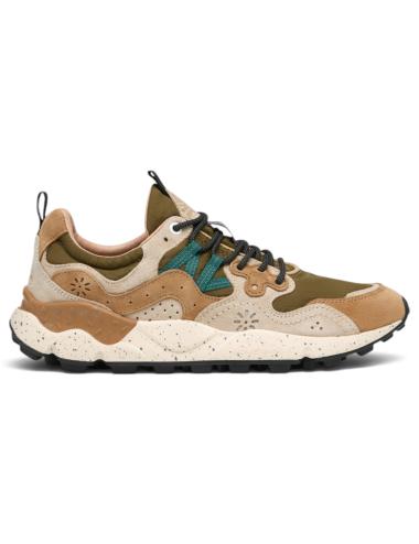 Flower Mountain sneakers yamano 3 green brown grey