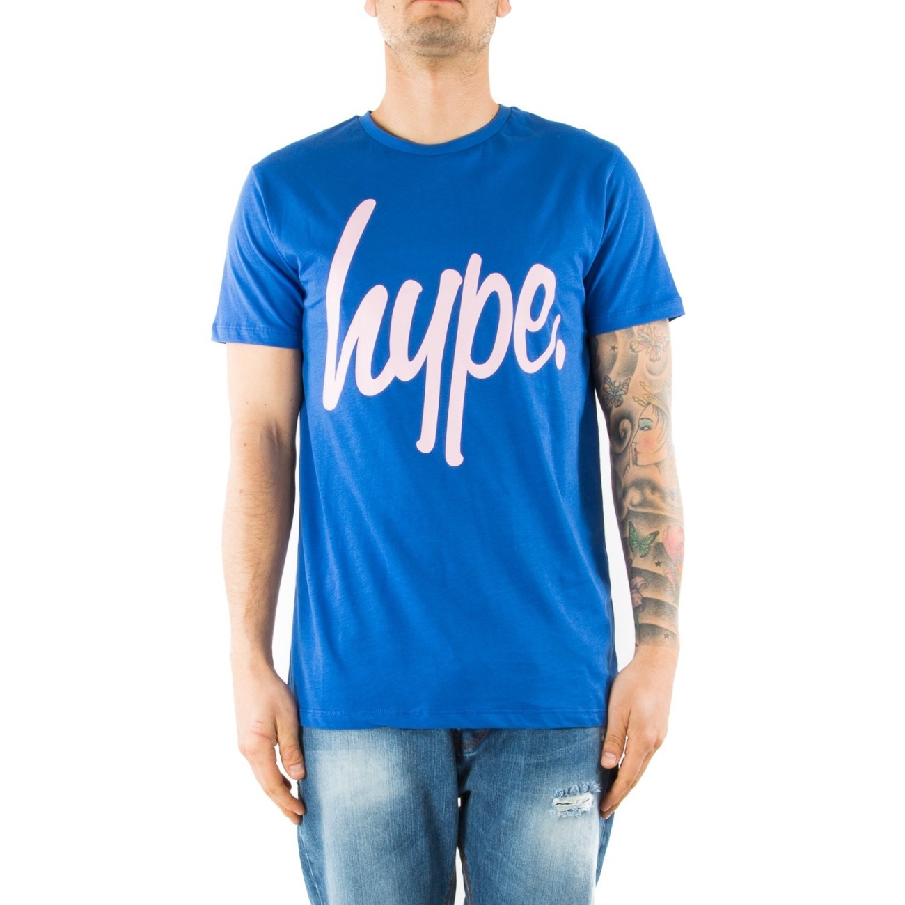 Hype blue crewneck t-shirt...