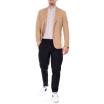 Outfit giacca sfoderata beige