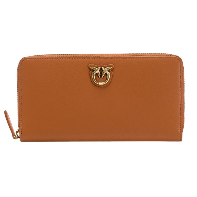 Pinko portafoglio donna cuoio con zip